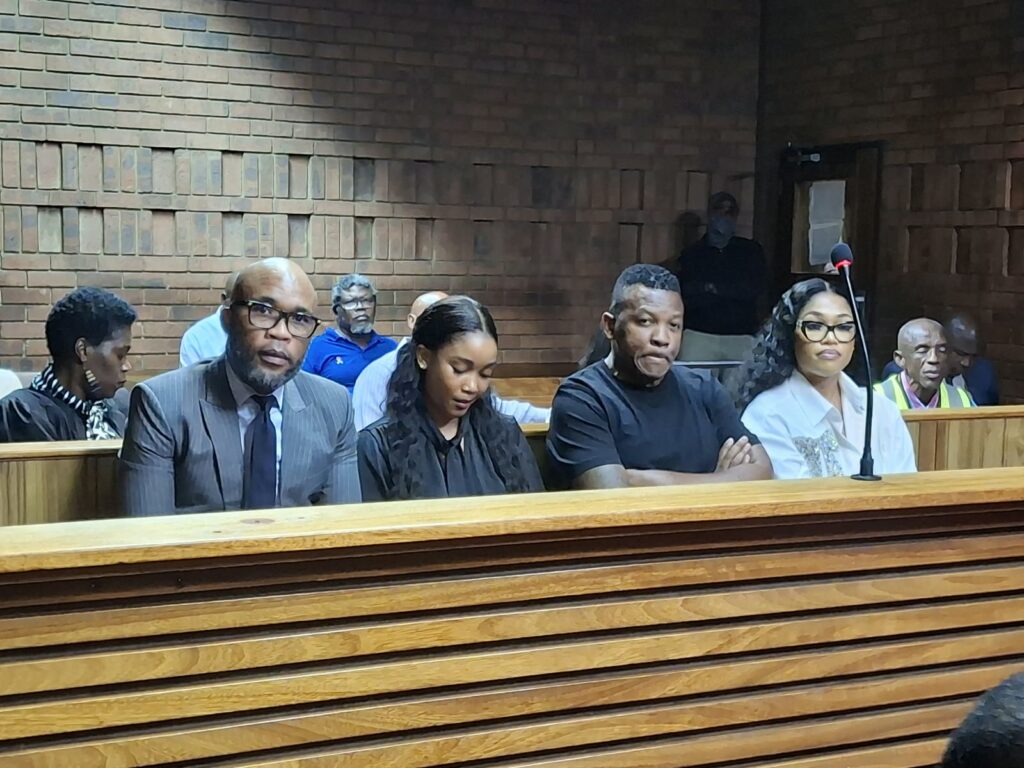 Vusumuzi Matlala (50), his wife, Tsakani Matlala (38), and their co-accused, Claudette Masethe (31) and Given Makofane (46), case postponed to 11 February 2027 photos supplied 