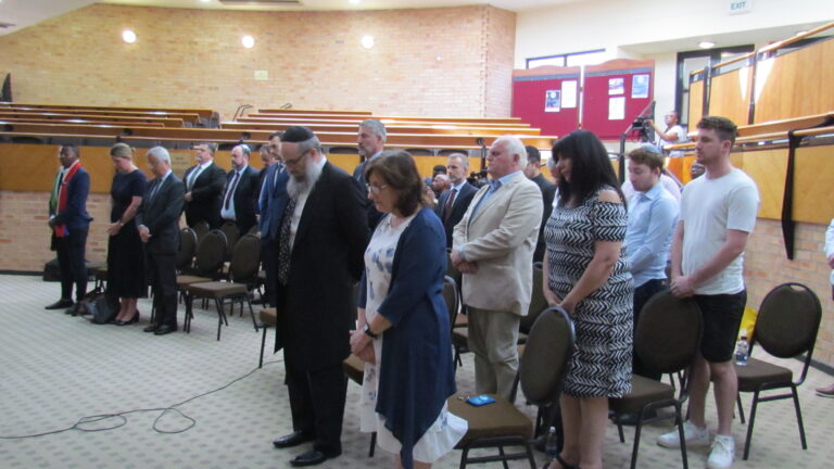 Embassies of the USA, Ukraine, Germany, Poland, Thailand, Portugal in South Africa together with different organisation joined prayer vigil for Victims of Hamas Massacre & Abduction.