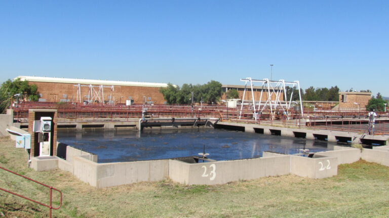 Rooiwaal Wastewater treatment plant in Hammanskraal, Tshwane photo by Dimakatso Modipa