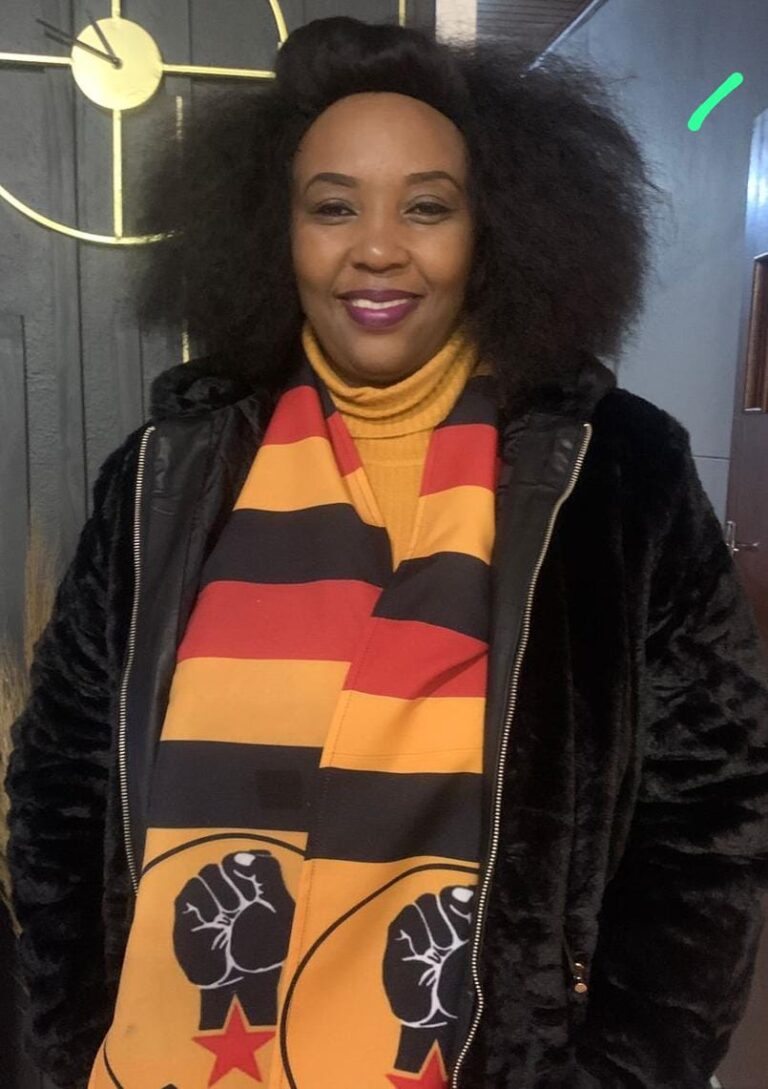 Azapo Head of Gender and Women Affairs Dudu Shaba.