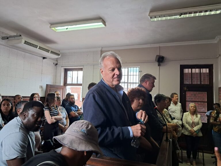 Nine accused, Louis Petrus Liebenberg (60) his wife Desiree Liebenberg (50), Magdelena Petronella Kleynhans (54), Johannes Petrus Badenhorst (41), Helena Dorothea Amy Schulenburg (59), Adriaan Dewald Strydom (35), Christelle Badenhorst (42), Nicolize van Heerden (58) and Walter Niendinger (55) appeared at the Bronkhorstspruit Magistrates Court