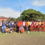 Enzo Musketeers FC, won the soccer tournament by beating Shoprite FC 4-1