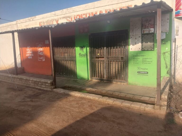 Foreign tuck shop owners closed in the Tshwane township on Monday morning