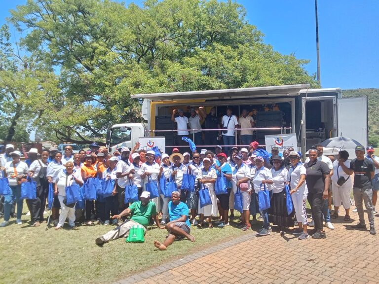 Concerned Tshwane Liquor Traders Association, commonly known as Ma-Concern joined different organisation in Moretele Park, Mamelodi West Photo by Dimakatso Modipa
