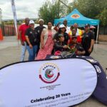 SANTACO members at Bosman taxi rank photo by Dimakatso Modipa