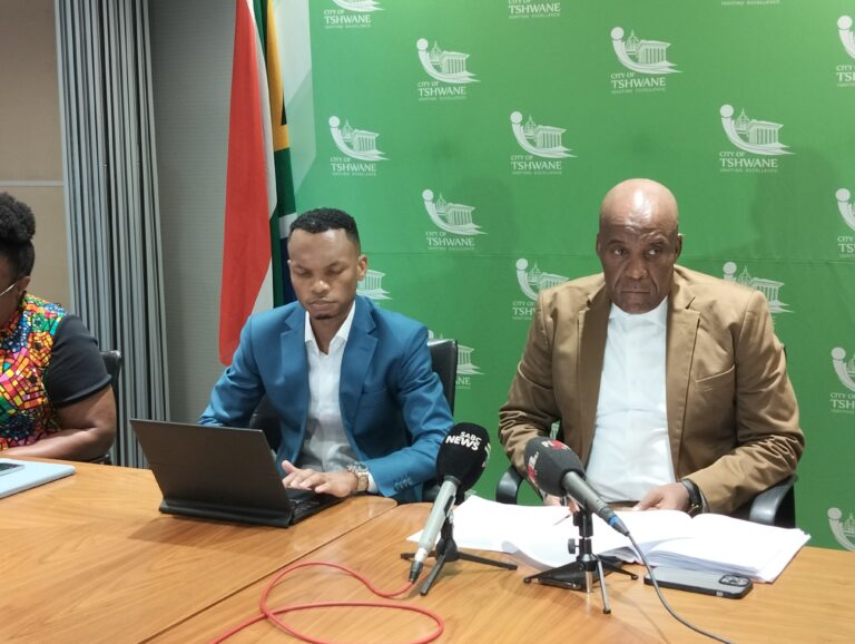 City of Tshwane deputy mayor Eugene Modise photo by Dimakatso Modipa