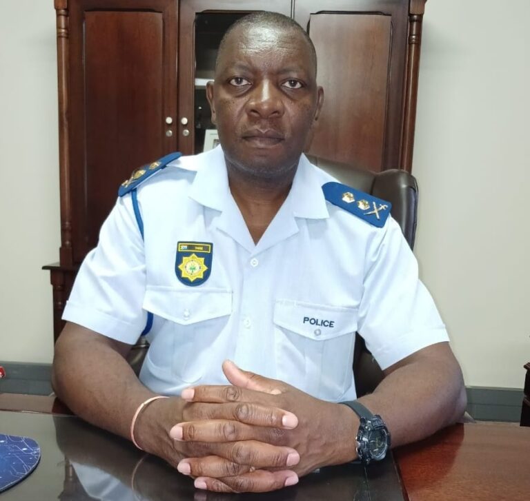 District commissioner of Tshwane major general Samuel Thine