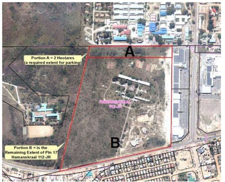 The transfer of a 2-hectare parcel of land adjacent to Jubilee Hospital to the Gauteng Department of Health