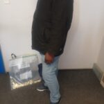 Suspect found with drugs at OR Tambo photo supplied