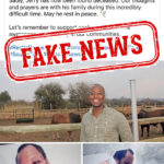 The fake news social media page photo supplied