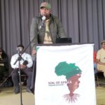 Soil of Africa civic movements chairperson Bongani Ramontja photo by Dimakatso Modipa