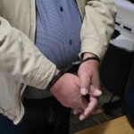 The suspect who was arrested by SAPS photo supplied