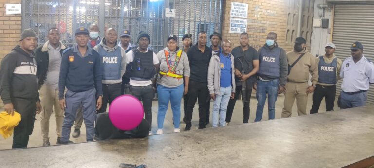 Pretoria Central SAPS officials working tirelessly fighting crime