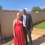 Dynamic Life Changers Foundation Secretary and Iolanty Meintjies and Chairperson and founder Bashan Jacobs photo supplied