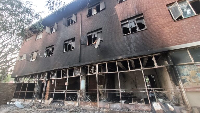Abandoned building in Sunnyside, two people died in a basement photo supplied