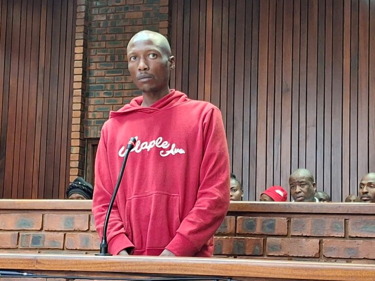 Suurman triple murder suspect Romeo Moshe Shibambu by the Temba Magistrates Court