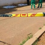 The bodies of two female victims, aged 21 and 22, both with gunshot wounds to the head photo supplied