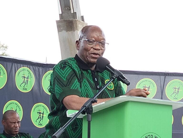 MKP president Jacob Zuma photo by Dimakatso Modipa