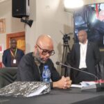 Cat Vusumzi Matlala as he wraps up his testimony at Kgosi Mampuru correctional centre photo by Dimakatso Modipa