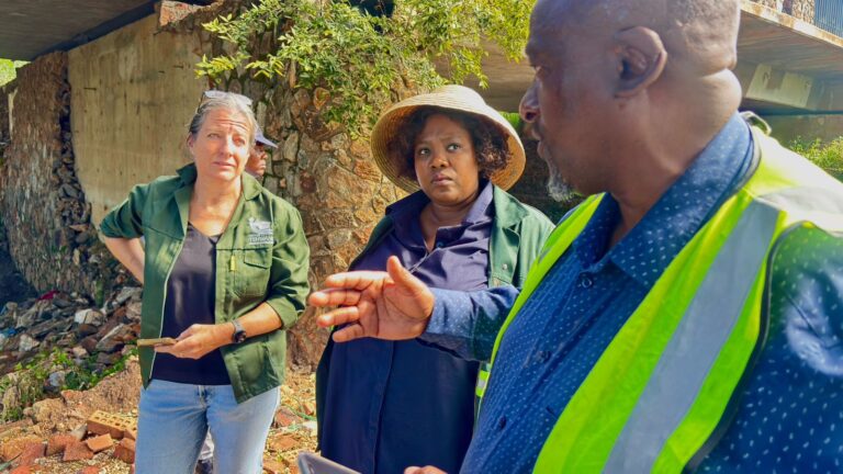 Cllr Kholofelo Morodi MMC responsible for Region 4the ongoing repairs and procurement of the Kentron Pump photos supplied