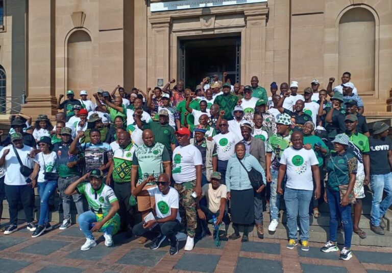 MK Party volunteers at the Cadres' Assembly held at Ditsong Museum in Tshwane on Saturday