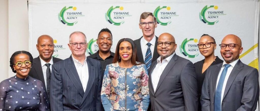 Sarah Mabotsa MMC for Economic Development & Spatial Planning and the newly appointed board of the Tshwane Economic Development Agency (TEDA) photo supplied