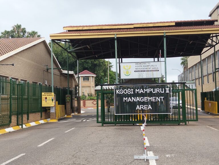 Kgosi Mampuru Correctional Centre in Pretoria photo by Dimakatso Modipa