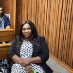 Cllr Kholofelo Morodi MMC for Corporate and Shared Services at the Pretoria High Court photo supplied