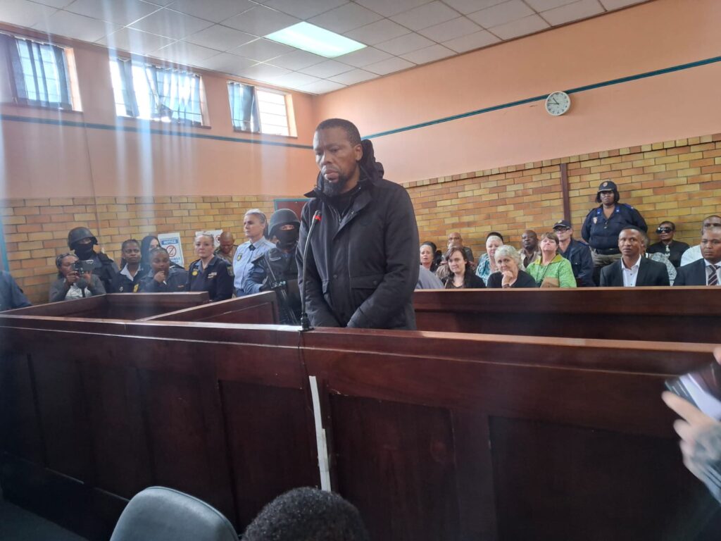 Matipandile Sotheni (41) appeared at the Brakpan Magistrates’ Court on witness D murder photo supplied