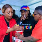 Tshegofatso Mashabela MMC for Health in Hammanskraal during TB awareness programme photos supplied