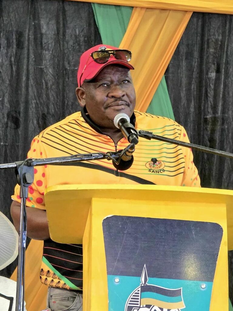 Abraham Mashishi Gauteng SANCO chairperson