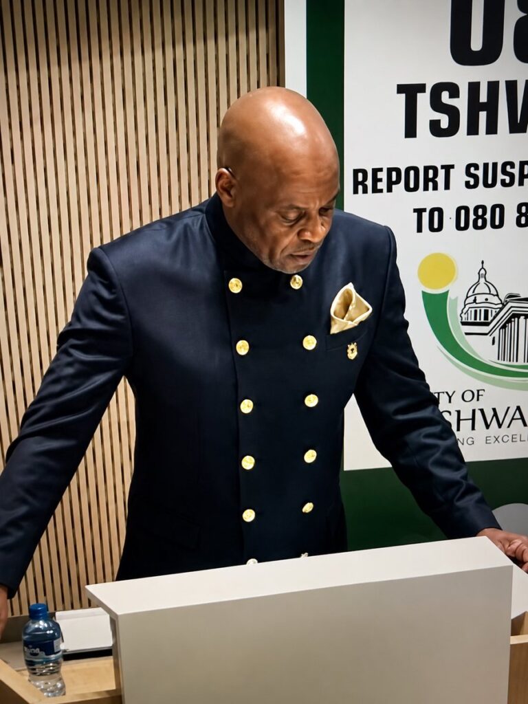 Cllr Eugene Modise Deputy Executive Mayor of Tshwane and MMC for Finance