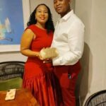 The Mosweu couple during happier times