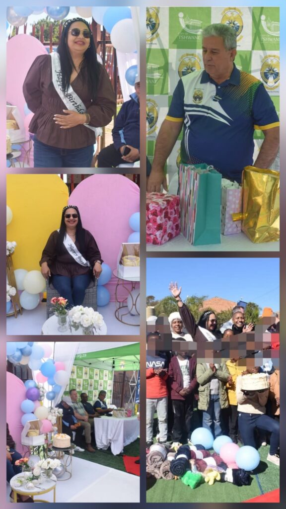 The Tshwane Metro Police Department (TMPD) Chief of Police, Commissioner YCR Faro, celebrated her pre-birthday by spending the day with the children of the Bophelong Children Centre in Mamelodi photos supplied