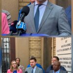 Address by DA Tshwane Mayoral Candidate, Alderman Cilliers Brink, in front of the Gauteng North High Court today photos supplied