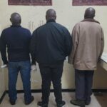 Three suspects age 44, 58, and 80, arrested in connection with a highway extortion incident on the N8 highway photo supplied