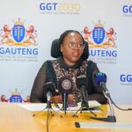 Gauteng MEC for Roads and Transport Kedibone Diale-Tlabela brief media on taxi industry issues