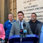 DA leadership at the Pretoria High court photos supplied