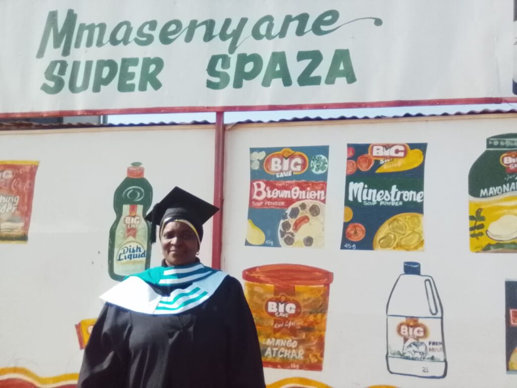 MaSenyane Children's World Pre-school Principal Johanna Senyane