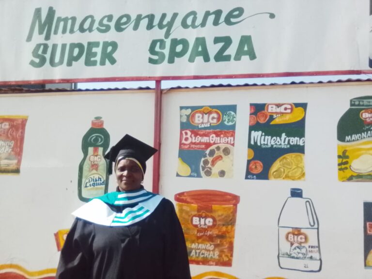 MaSenyane Children's World Pre-school Principal Johanna Senyane