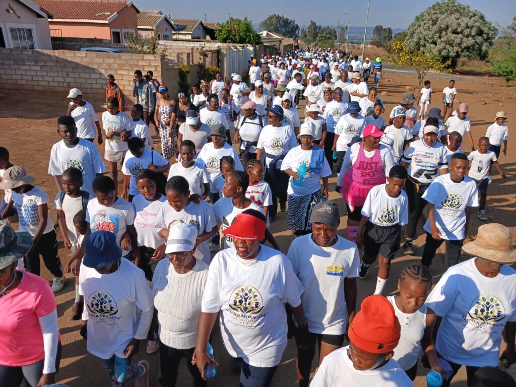 "GOD HAS BLESSED US, LET US IN TURN BLESS OTHERS," SAYS MONAGENG