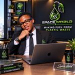 Energy In Human Form: Sodoma genius Kwena Ngwepe - the face behind the fuel that turns plastic waste into power